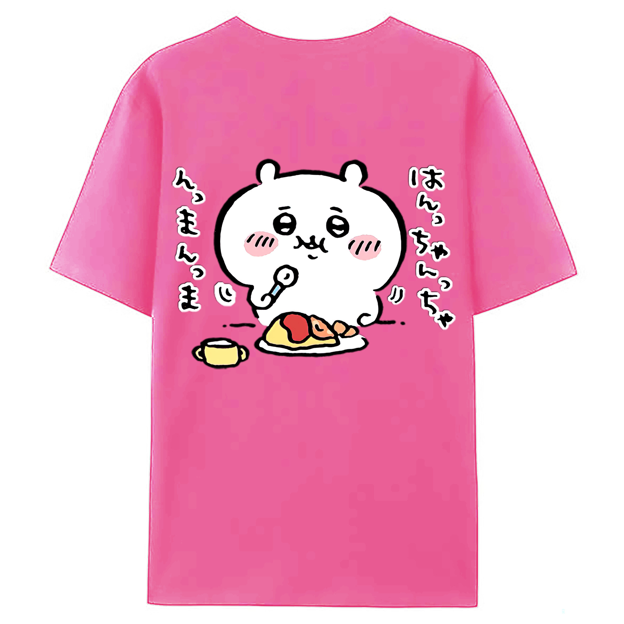 （画像用） ちいかわ ちいかわ Chii-kawa chiikawa レディース半袖Tシャツ(バックプリント)